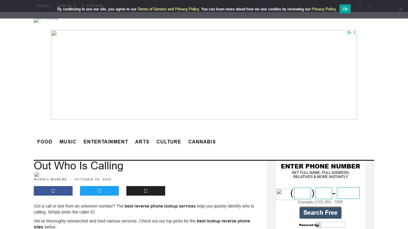Reverse Phone Lookup: 10 Services To Find Out Who Is Calling - LA Weekly